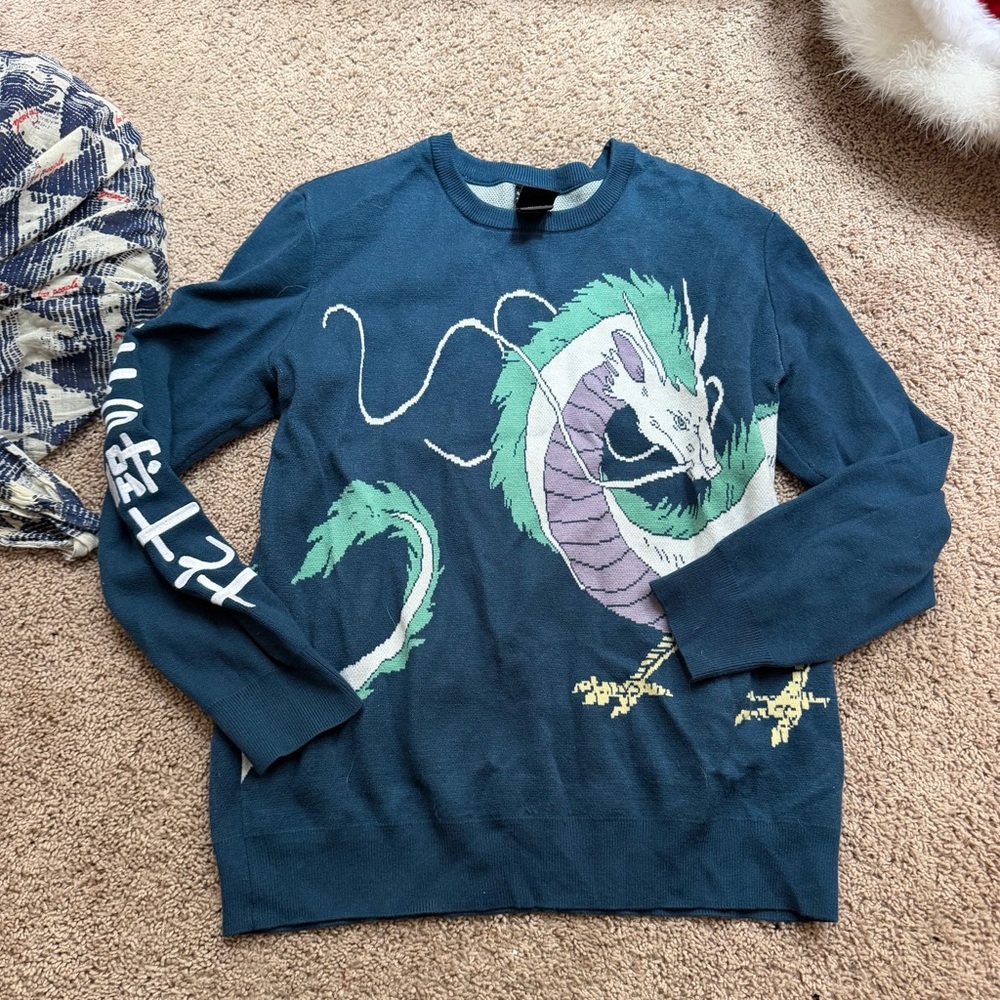 Spirited away Haku sweater